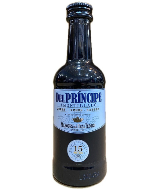 DEL PRÍNCIPE AMONTILLADO 100 ml. SHERRY MARQUÉS REAL TESORO