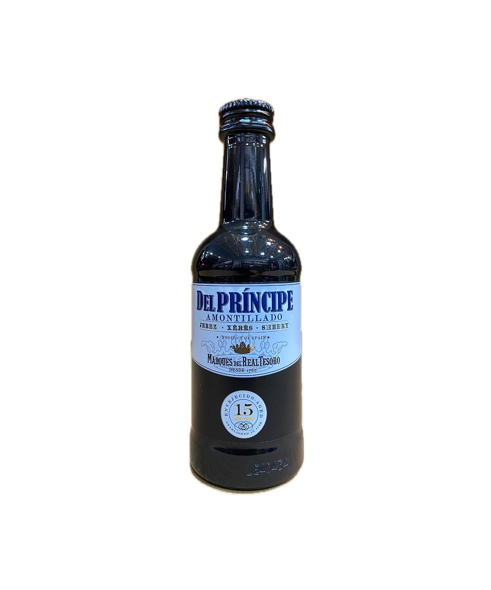 DEL PRÍNCIPE AMONTILLADO 100 ml. SHERRY MARQUÉS REAL TESORO