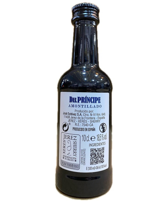 DEL PRÍNCIPE AMONTILLADO 100 ml. SHERRY MARQUÉS REAL TESORO