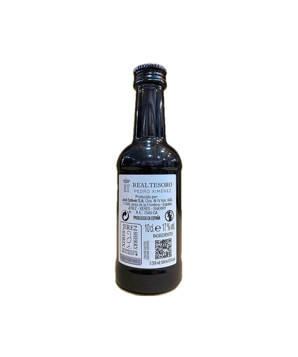 MINI BOTELLA 100 ml. PEDRO XIMENEZ REAL TESORO