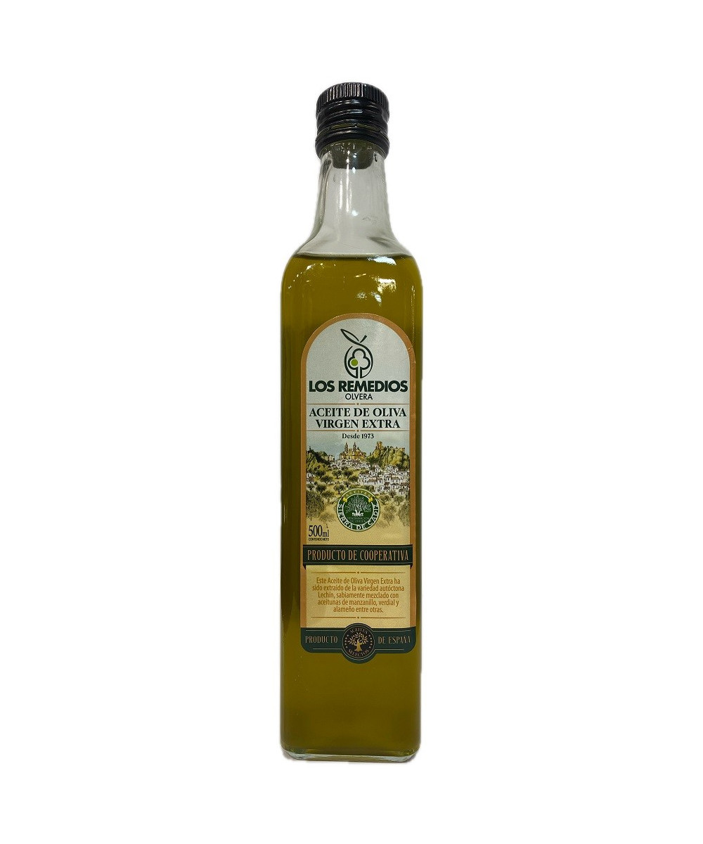ACEITE DE OLIVA VIRGEN EXTRA LOS REMEDIOS 500 ML – OLVERA, SIERRA DE CÁDIZ