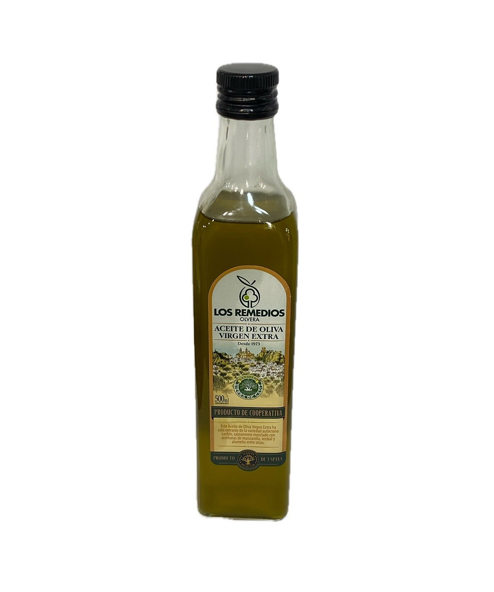 ACEITE DE OLIVA VIRGEN EXTRA LOS REMEDIOS 500 ML – OLVERA, SIERRA DE CÁDIZ
