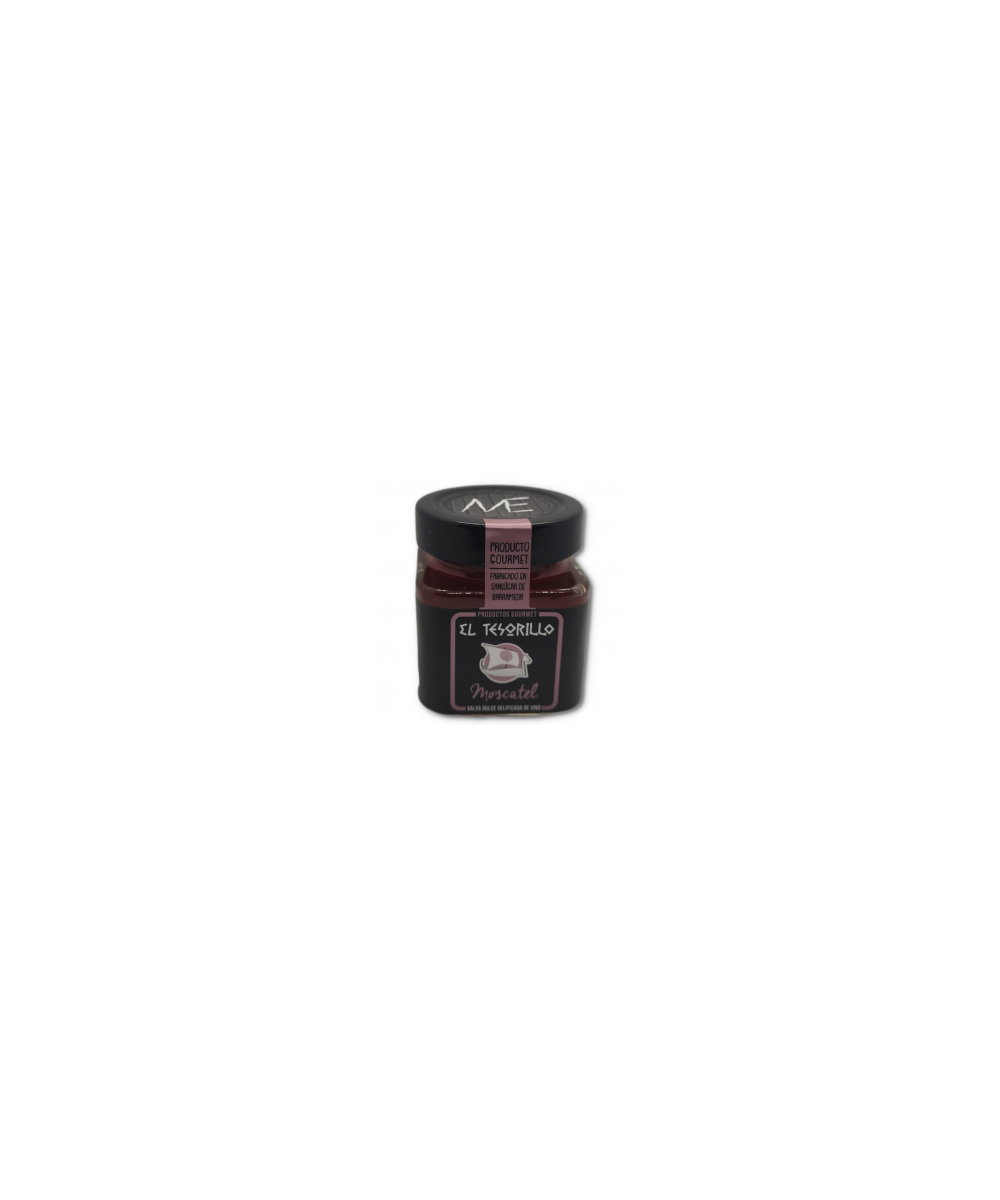 SALSA DULCE GELIFICADA DE VINO MOSCATEL 150gr EL TESORILLO 