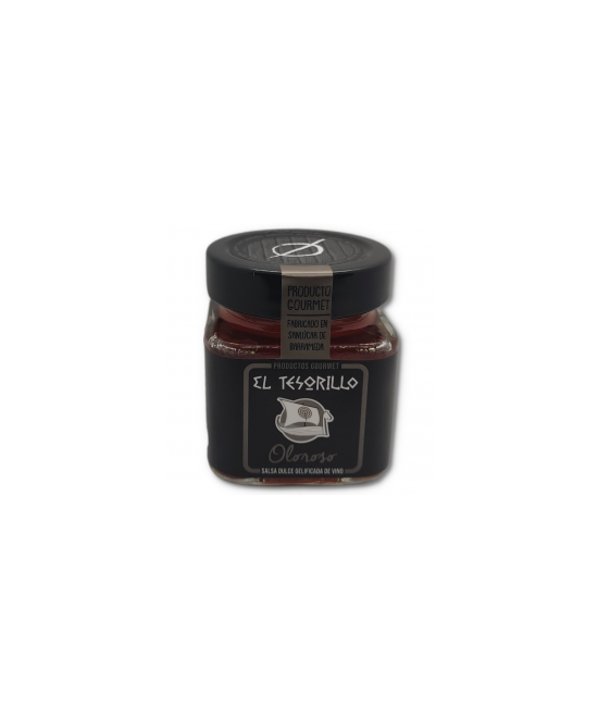 SALSA DULCE GELIFICADA DE VINO OLOROSO 150gr EL TESORILLO