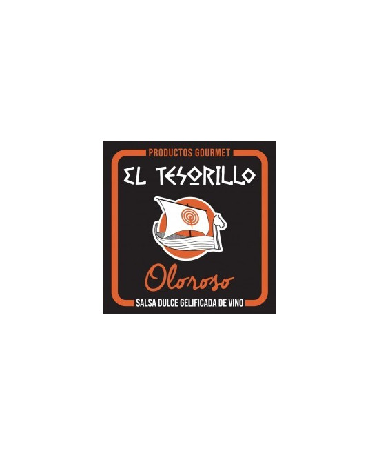 SALSA DULCE GELIFICADA DE VINO OLOROSO 150gr EL TESORILLO