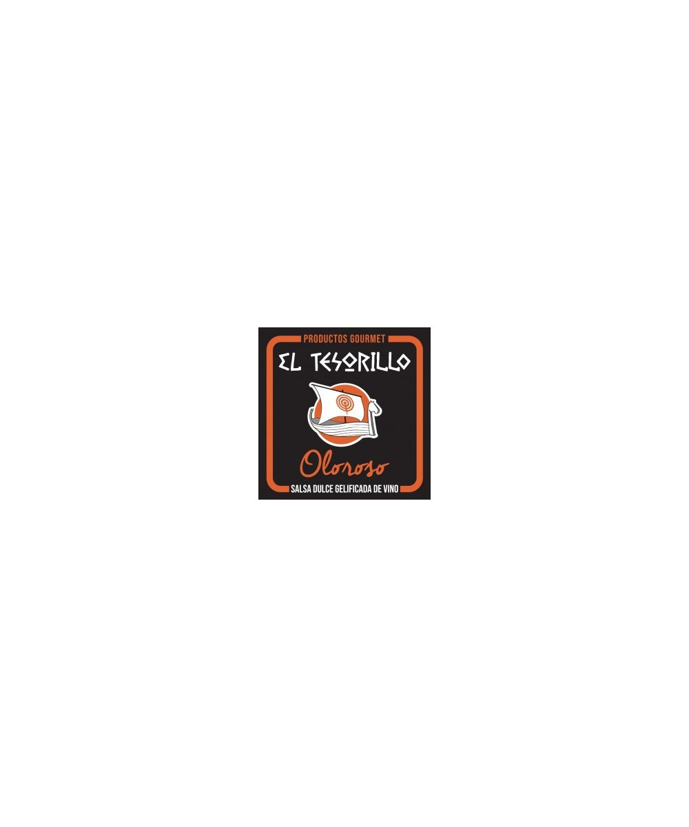 SALSA DULCE GELIFICADA DE VINO OLOROSO 150gr EL TESORILLO