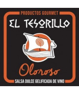 SALSA DULCE GELIFICADA DE VINO OLOROSO 150gr EL TESORILLO