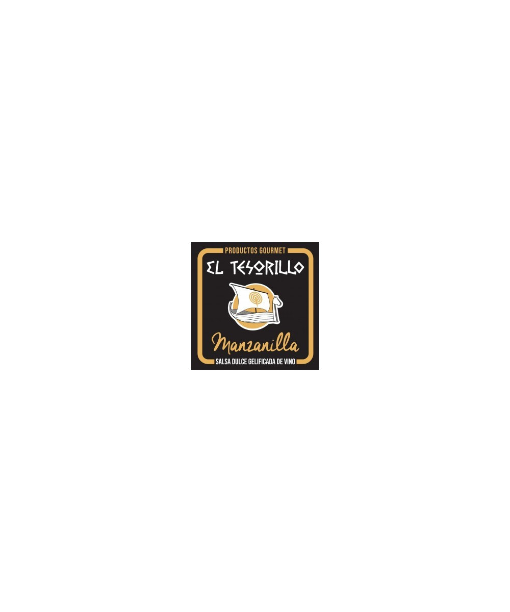 SALSA DULDE GELIFICADA DE VINO MANZANILLA 150gr EL TESORILLO