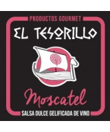 SALSA DULCE GELIFICADA DE VINO MOSCATEL 150gr EL TESORILLO 