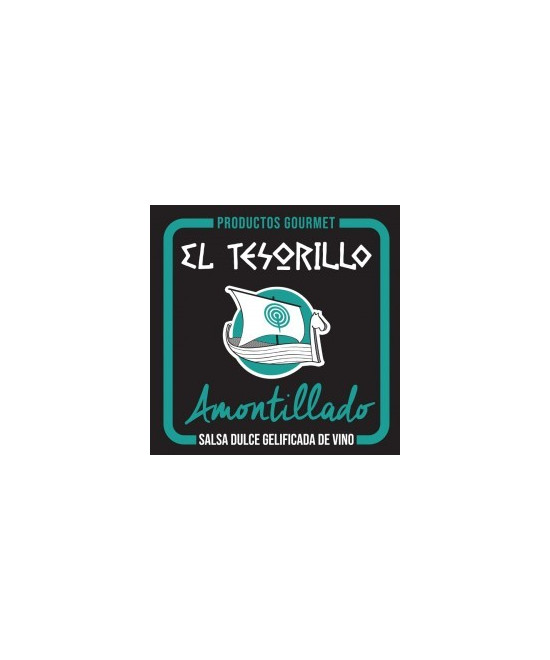 SALSA DULCE GELIFICADA DE VINO AMONTILLADO 150gr EL TESORILLO