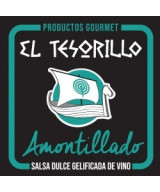 SALSA DULCE GELIFICADA DE VINO AMONTILLADO 150gr EL TESORILLO