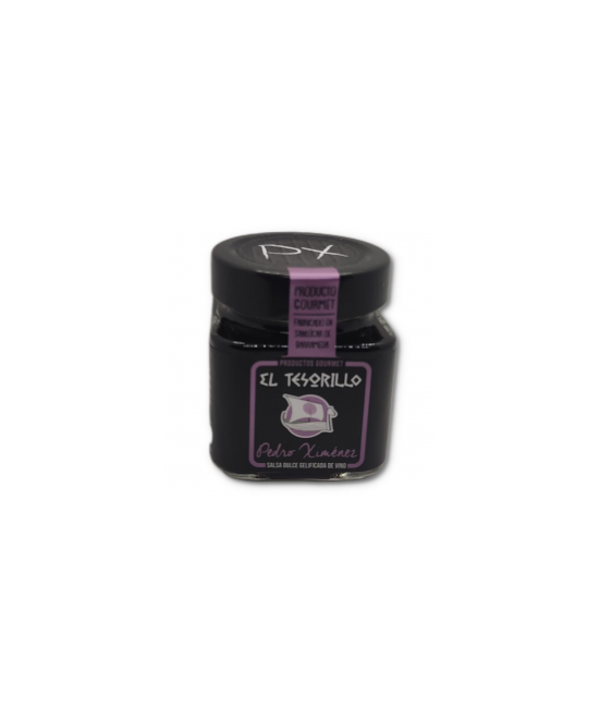 SALSA DULCE GELIFICADA DE VINO PEDRO XIMENEZ 150gr EL TESORILLO