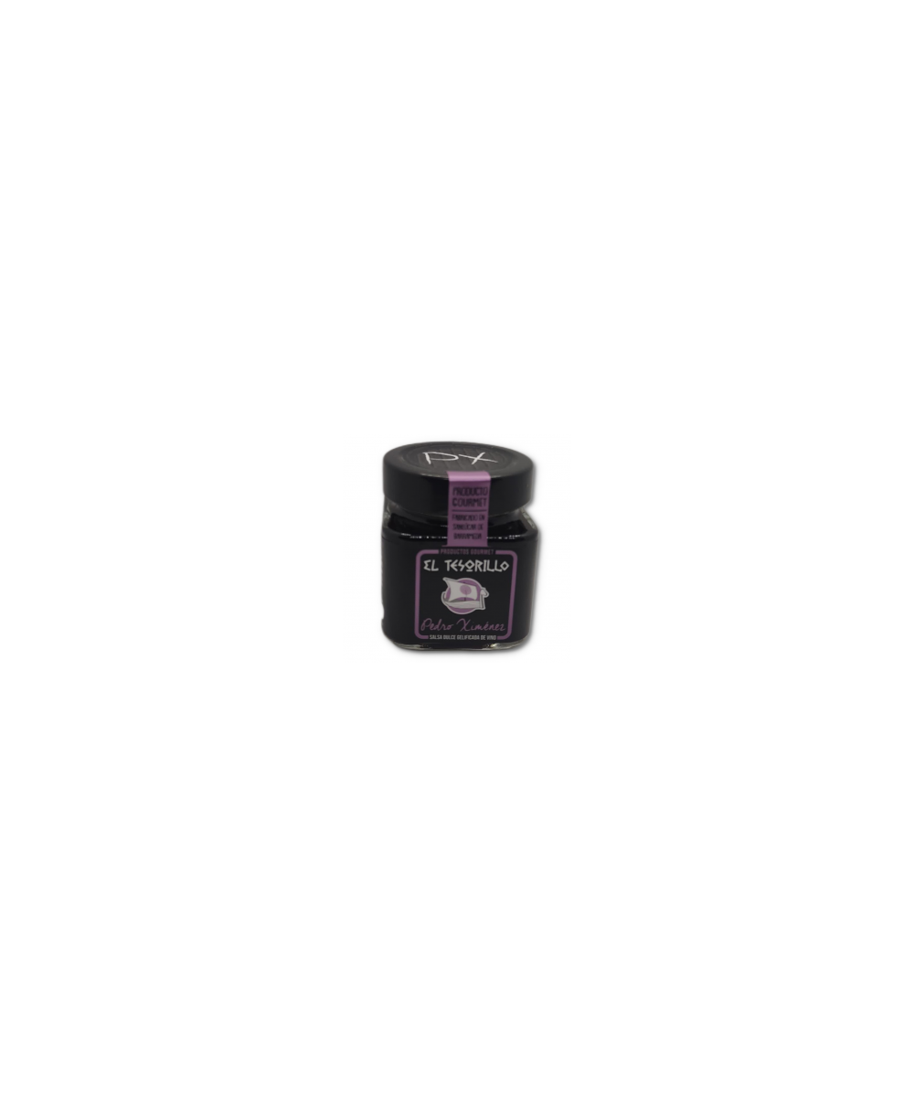 SALSA DULCE GELIFICADA DE VINO PEDRO XIMENEZ 150gr EL TESORILLO