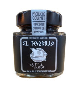 SALSA DULCE GELIFICADA DE VINO TINTO 150 gr. EL TESORILLO