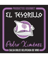 SALSA DULCE GELIFICADA DE VINO PEDRO XIMENEZ 150gr EL TESORILLO