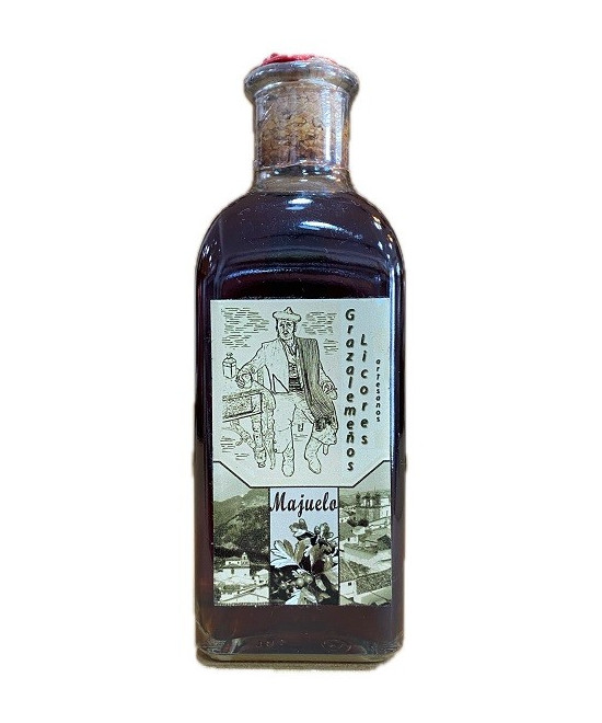 LICOR ARTESANO DE MAJUELO 500ML – DESTILADO TRADICIONAL DE GRAZALEMA CON 20% VOL.