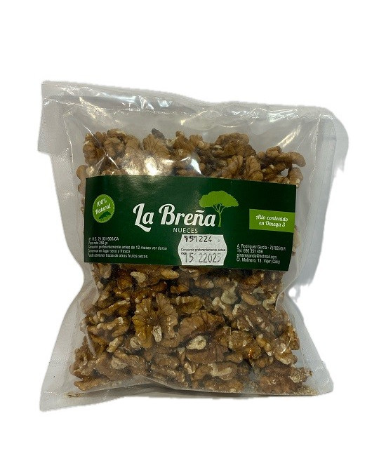 NUECES LA BREÑA 250 G – FRUTOS SECOS ARTESANALES DE LA SIERRA DE CÁDIZ