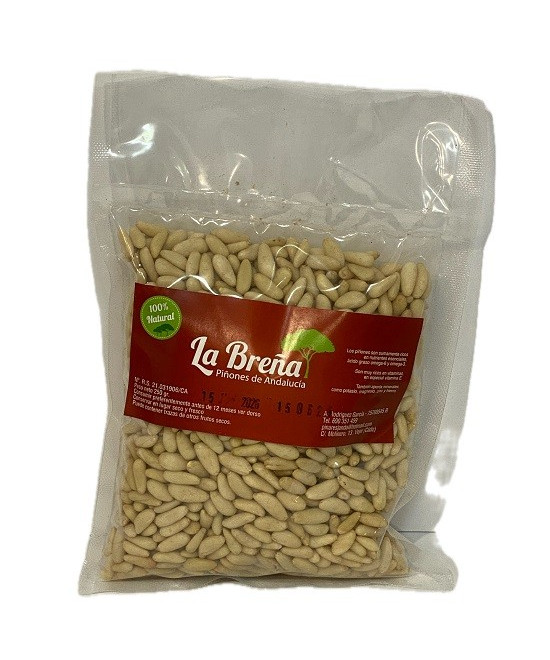 PIÑONES LA BREÑA 250 G – PIÑONES ARTESANALES DE LA SIERRA DE CÁDIZ, RECOLECCIÓN NATURAL