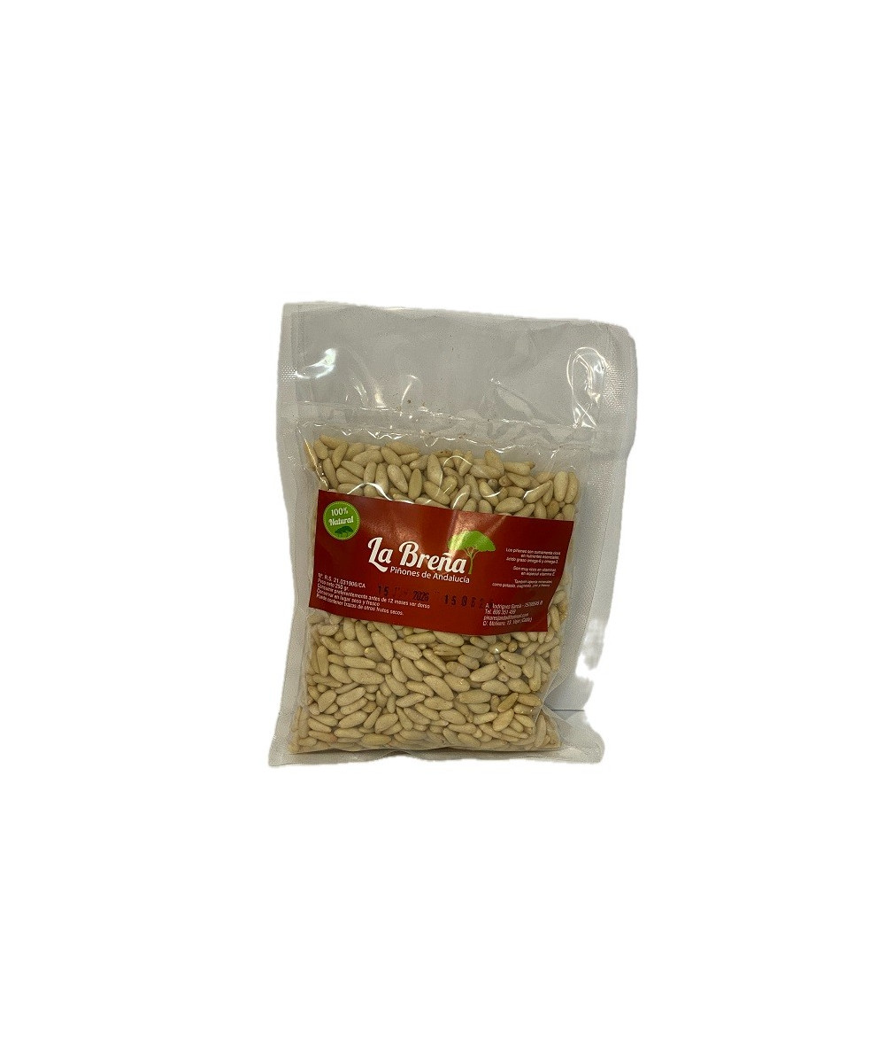 PIÑONES LA BREÑA 250 G – PIÑONES ARTESANALES DE LA SIERRA DE CÁDIZ, RECOLECCIÓN NATURAL