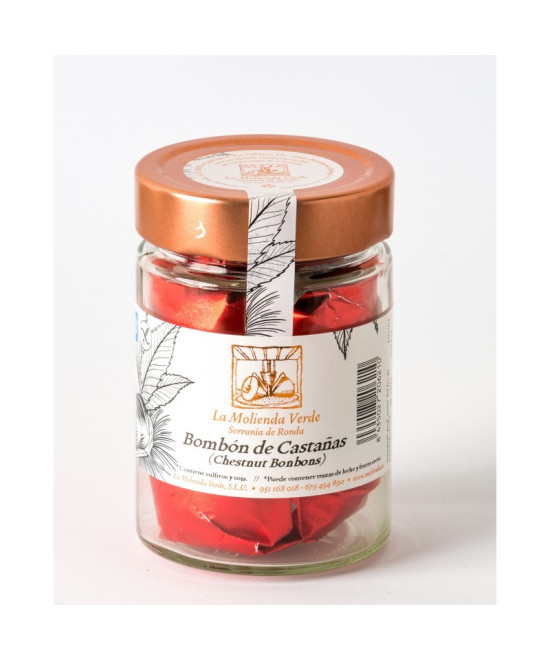 BOMBÓN DE CASTAÑAS 160 gr. LA MOLIENDA VERDE SERRANIA DE RONDA