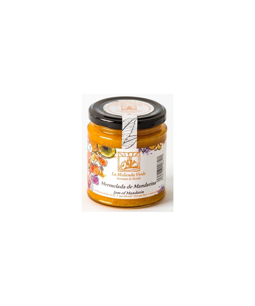 MERMELADA DE MANDARINA 275 Gr. LA MOLIENDA VERDE SERRANIA DE RONDA