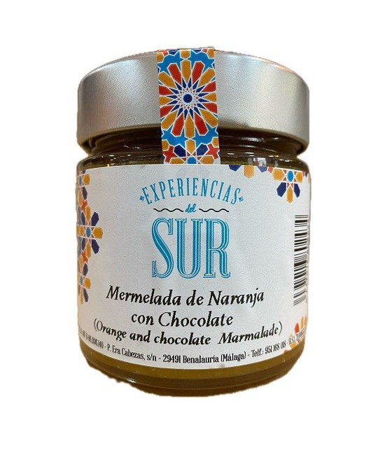 MERMELADA DE NARANJA CON CHOCOLATE 275 Gr. EXPERIENCIAS DEL SUR
