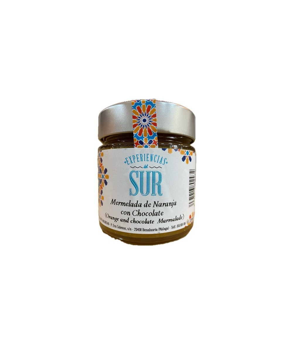 MERMELADA DE NARANJA CON CHOCOLATE 275 Gr. EXPERIENCIAS DEL SUR