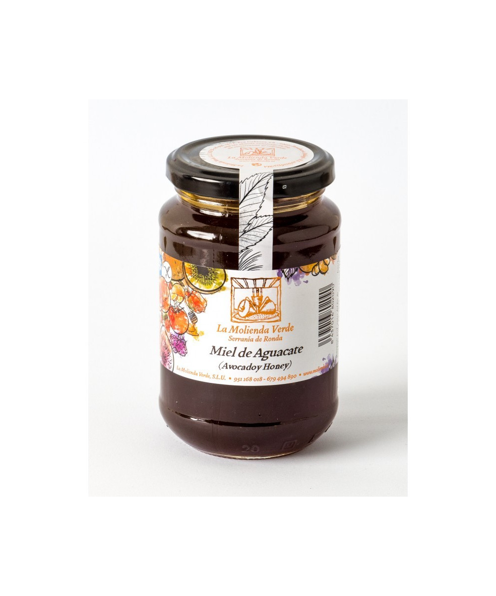 MIEL DE AGUACATE 500 Gr. LA MOLIENDA VERDE SERRANIA DE RONDA