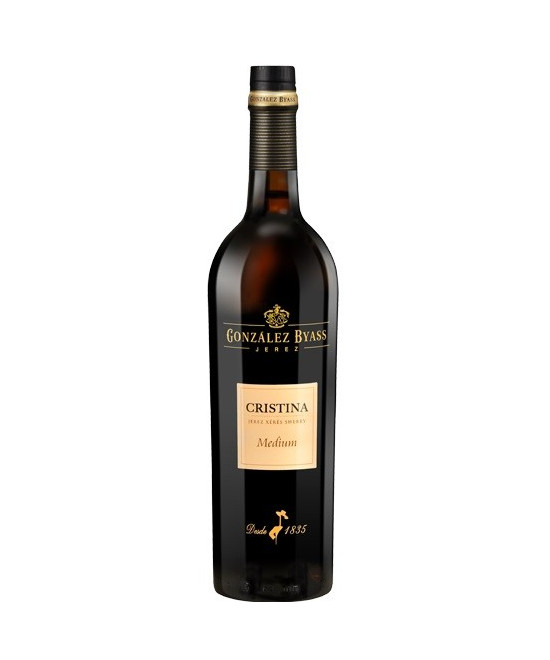 BOTELLA CRISTINA MEDIUM 75 cl GONZÁLEZ BYASS JEREZ SHERRY