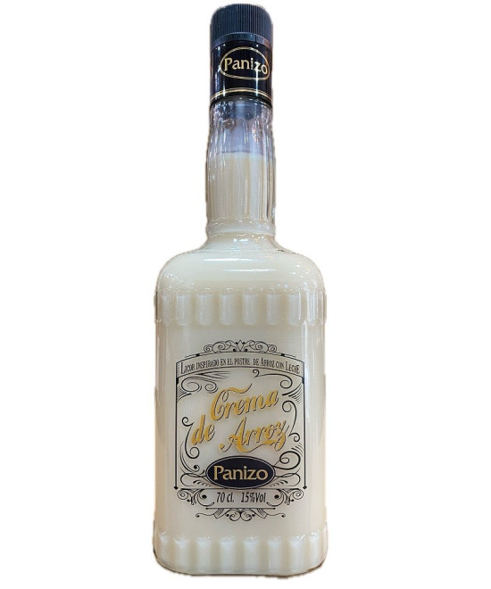 LICOR DE CREMA DE ARROZ PANIZO 70 CL | LICOR SUAVE Y CREMOSO ELABORADO EN ZAMORA