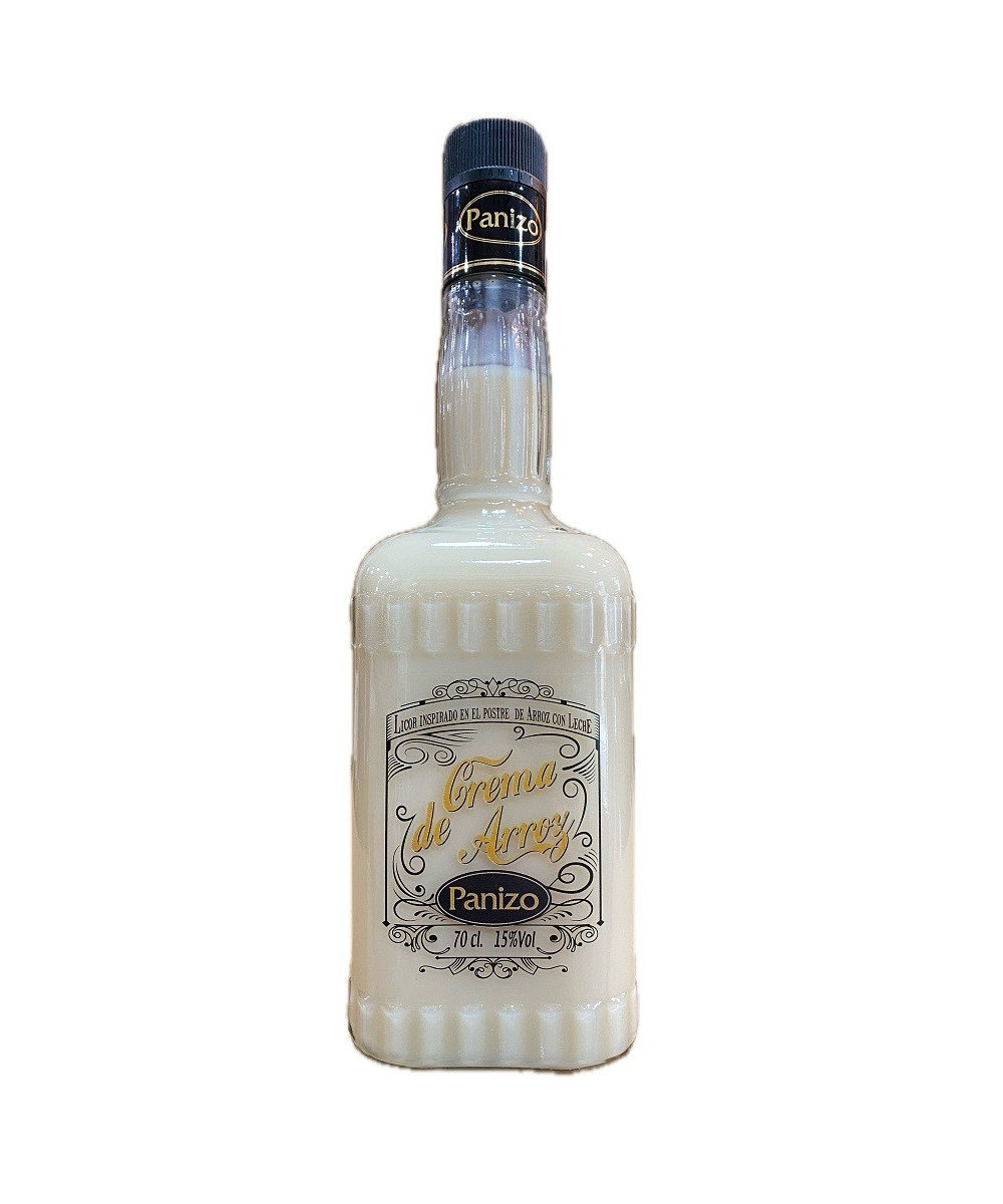 LICOR DE CREMA DE ARROZ PANIZO 70 CL | LICOR SUAVE Y CREMOSO ELABORADO EN ZAMORA