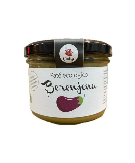 PATÉ ECOLÓGICO DE BERENJENAS 190g CONTIGO CONSERVAS ARTESANALES