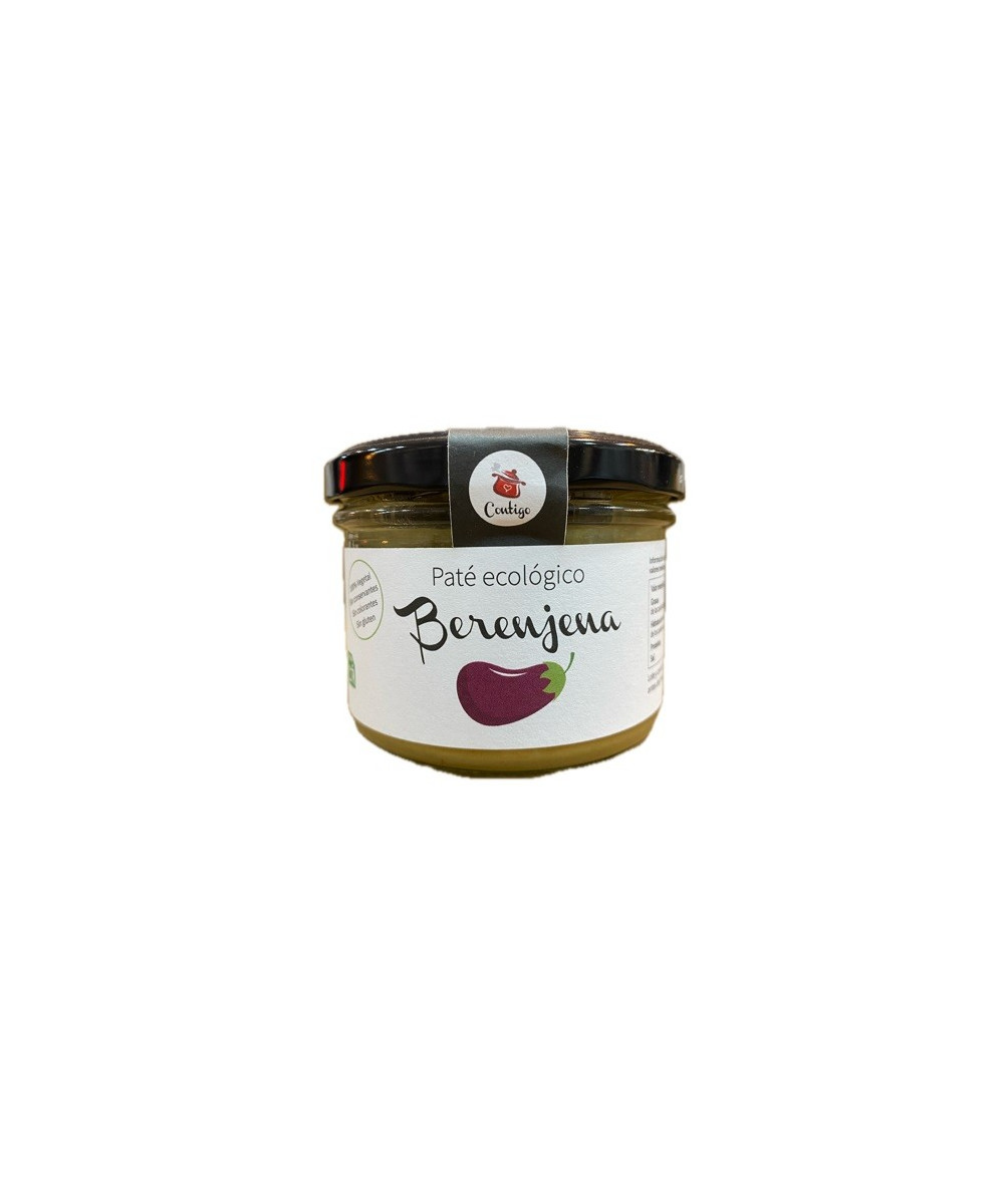 PATÉ ECOLÓGICO DE BERENJENAS 190g CONTIGO CONSERVAS ARTESANALES