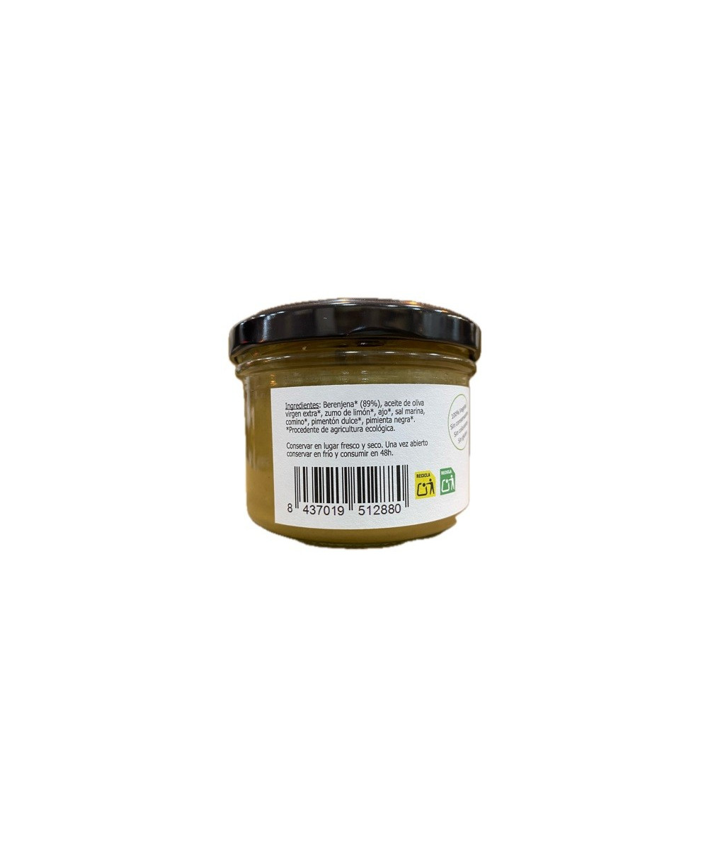 PATÉ ECOLÓGICO DE BERENJENAS 190g CONTIGO CONSERVAS ARTESANALES