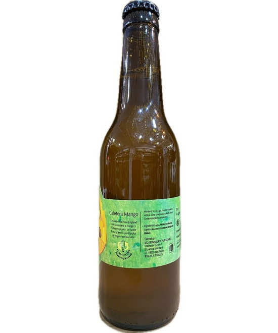 CERVEZA ARTESANA CALETERA DE MANGO 33cl - CRAFT BEER -