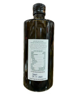 ACEITE DE OLIVA VIRGEN EXTRA BOTELLA 500 ml VARIEDAD PICUAL PRODUCCIÓN ECOLÓGICA EL LENTISQUIILLO