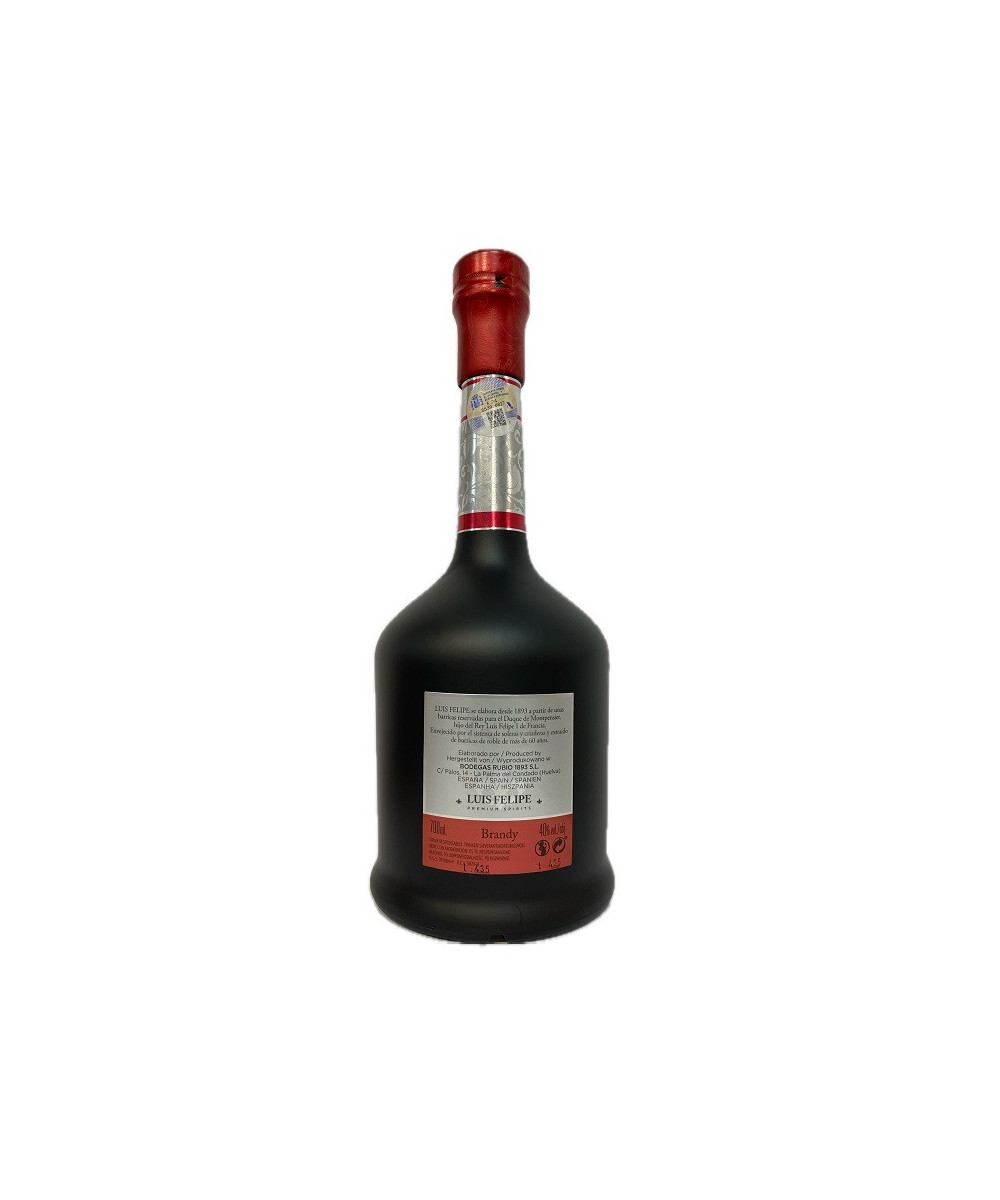 BRANDY LUIS FELIPE GRAN RESERVA 70 CL – LICOR PREMIUM DE ANDALUCÍA – AIRES DE CÁDIZ