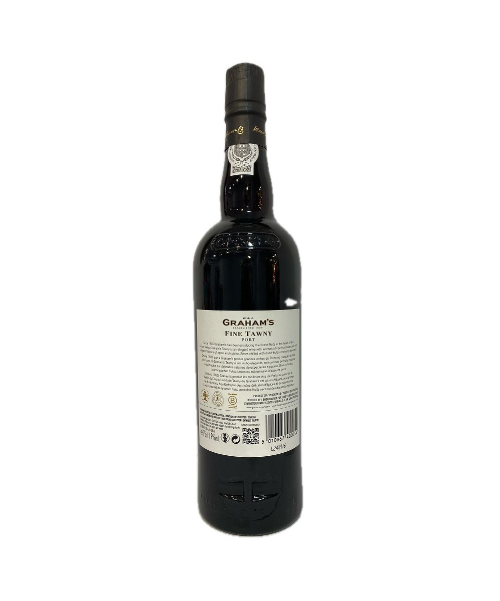 VINO DE OPORTO GRAHAM´S 75 CL – OPORTO PREMIUM PARA DEGUSTACIÓN Y REGALO