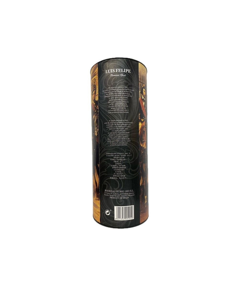 BRANDY LUIS FELIPE GRAN RESERVA 70 CL – LICOR PREMIUM DE ANDALUCÍA – AIRES DE CÁDIZ