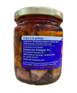 PULPO A LA GALLEGA TARRO 230 gr. ARLEQUIN CALIDAD SELECCIONADA