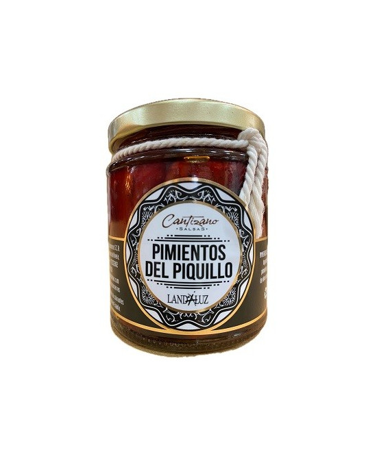 PIMIENTOS DEL PIQUILLO TARRO 230 gr. SALSAS CANTIZANO PATERNA DE RIVER