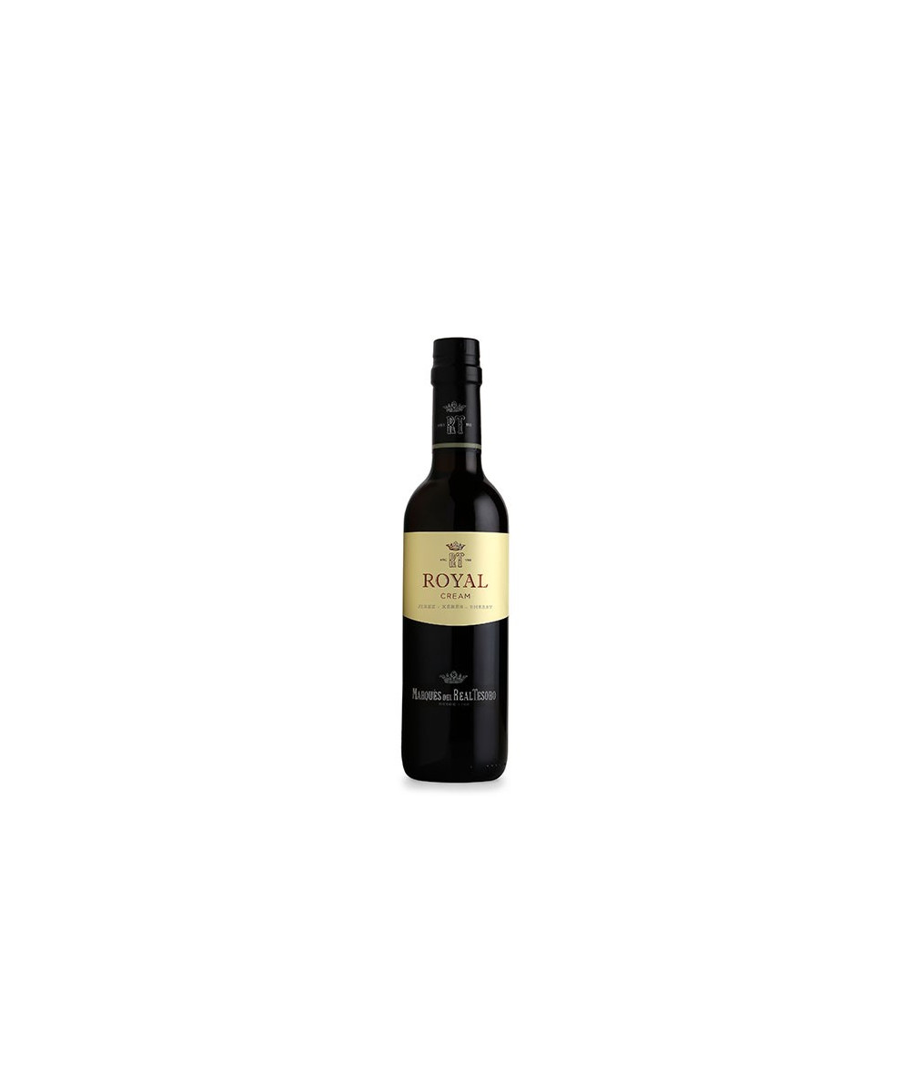 VINO ROYAL CREAM 75 cl. SHERRY MARQUÉS DEL REAL TESORO