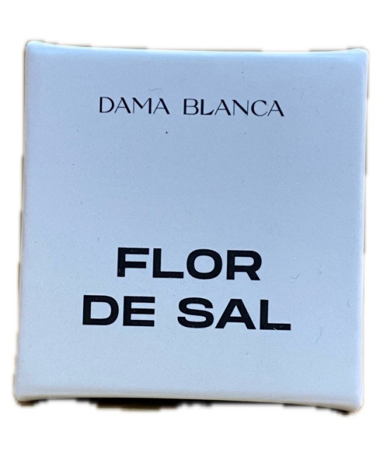 MINI CAJITA FLOR DE SAL CON 10g SALINAS DAMA BLANCA CÁDIZ