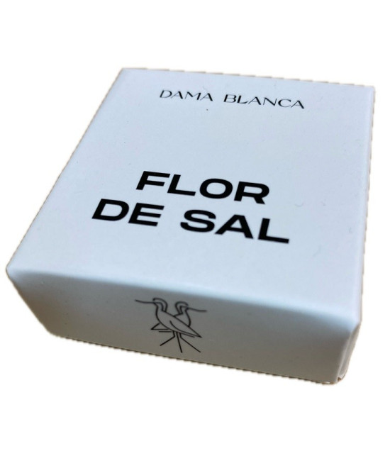 MINI CAJITA FLOR DE SAL CON 10g SALINAS DAMA BLANCA CÁDIZ