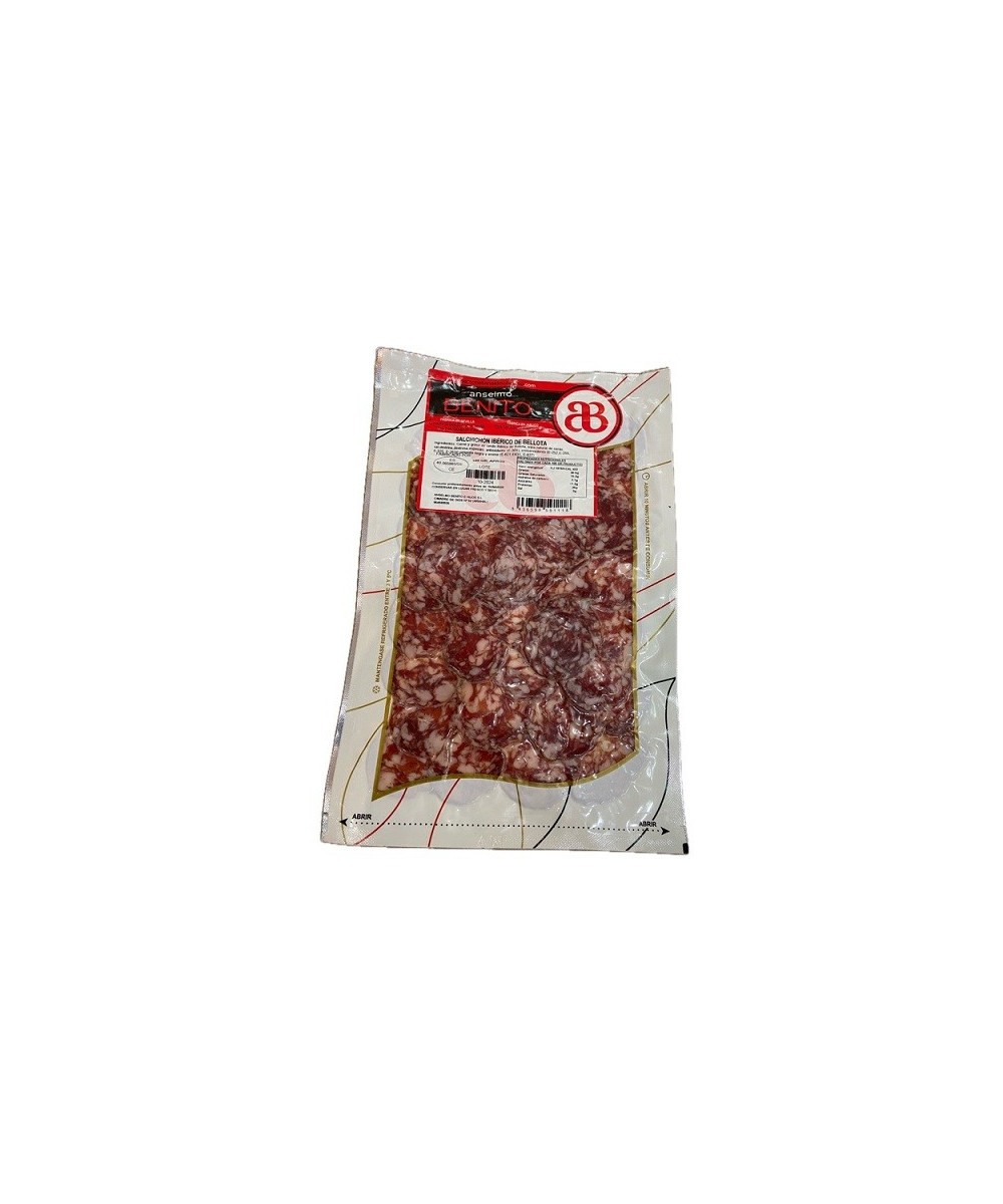 SALCHICHÓN IBÉRICO DE BELLOTA LONCHEADO ANSELMO BENITO 100 G
