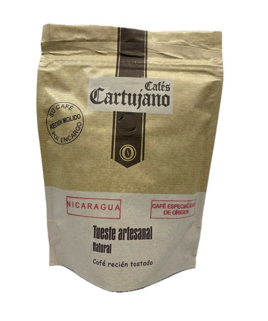 CAFÉ NICARAGUA MOLIDO 250g ESPECIALIDAD CAFÉS CARTUJANO SAN JOSÉ DEL VALLE CÁDIZ