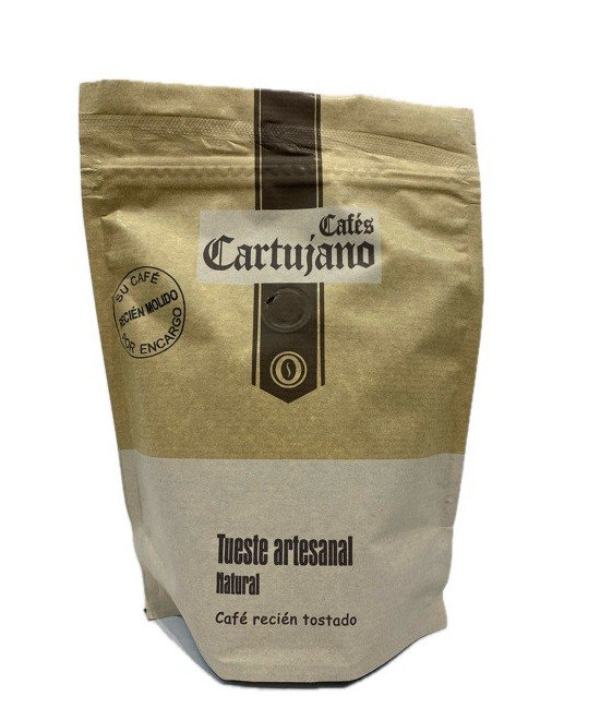 CAFÉ MOLIDO 250g ESPECIALIDAD CAFÉS CARTUJANO SAN JOSÉ DEL VALLE CÁDIZ