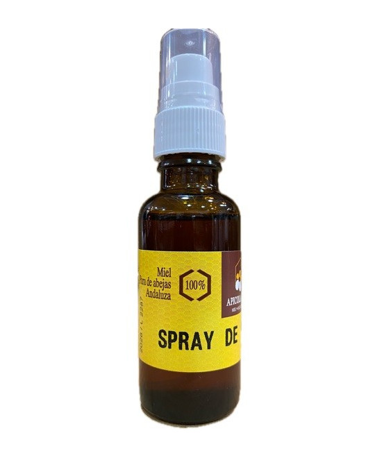 SPRAY DE PROPOLEO 30 ml SIN ALCOHOL. APICOLA PATIÑO CONIL CÁDIZ