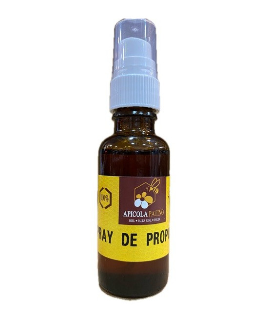 SPRAY DE PROPOLEO 30 ml SIN ALCOHOL. APICOLA PATIÑO CONIL CÁDIZ