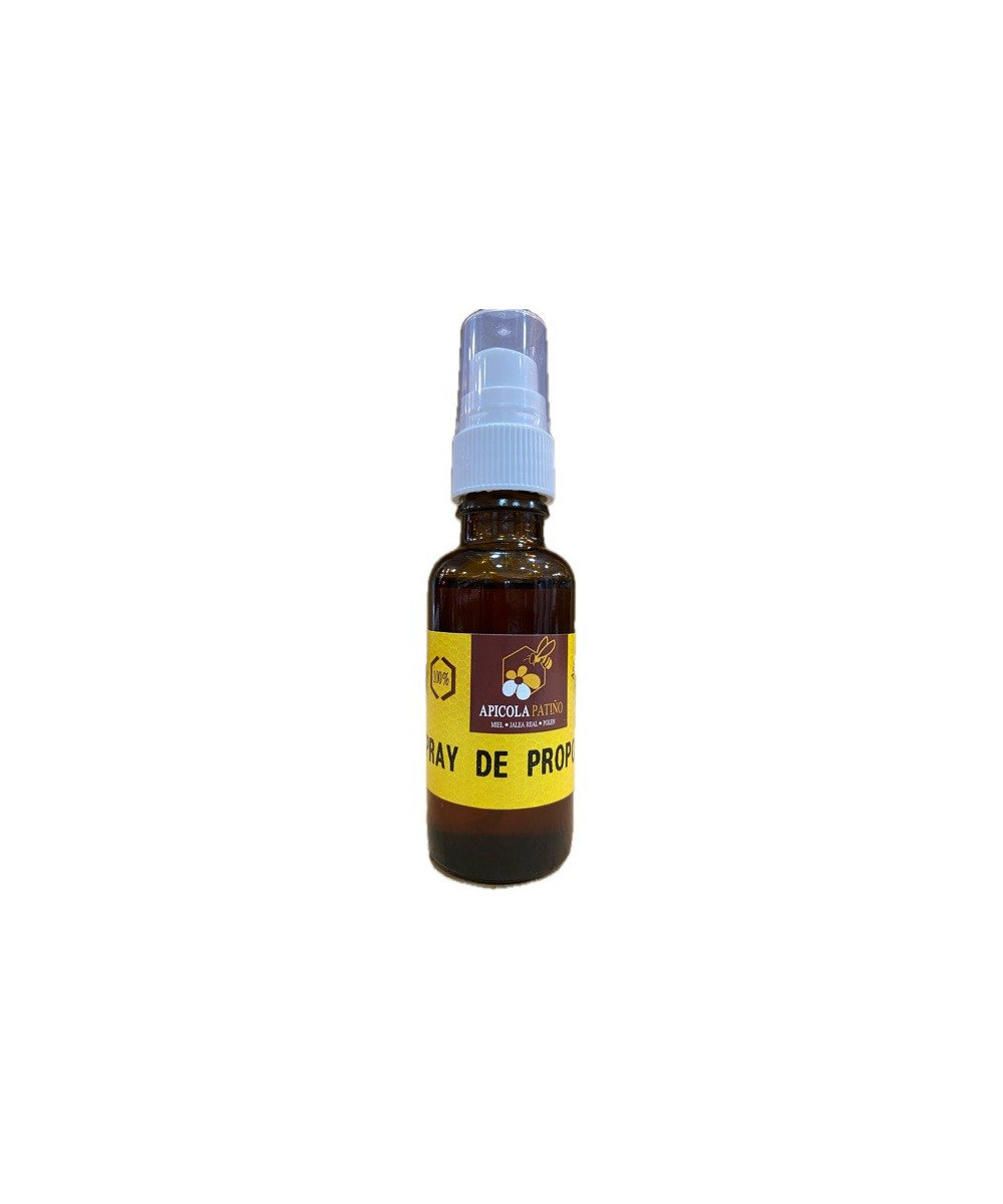 SPRAY DE PROPOLEO 30 ml SIN ALCOHOL. APICOLA PATIÑO CONIL CÁDIZ